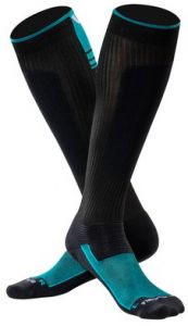 ponožky SKY - Non compressive, UNDERSHIELD (čierna/modrá)