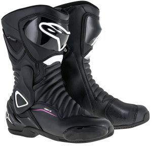 topánky STELLA SMX-6 DRYSTAR V2, ALPINESTARS, dámske (čierna/biela/fialová)
