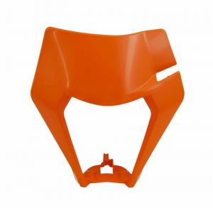 predná maska enduro, RTECH (oranžová) KTM EXC/EXC-F 150/250/300/350/450/500
