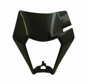 predná maska enduro, RTECH (čierna) KTM EXC/EXC-F 150/250/300/350/450/500