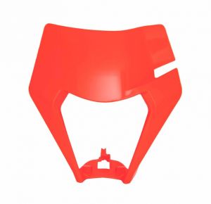 predná maska enduro, RTECH (neon oranžová) KTM EXC/EXC-F 150/250/300/350/450/500
