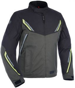 bunda HINTERLAND, OXFORD ADVANCED (čierna/šedá/žltá fluo)