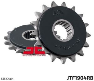 reťazové koliesko s tlmiacou gumovou vrstvou JTF1904.16RB, JT (16 zubov) KTM