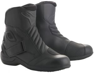 topánky NEW LAND Drystar HONDA kolekce, ALPINESTARS (čierna/červená)