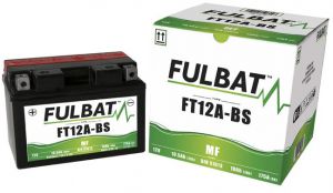 batéria 12V, FT12A-BS, 10Ah, 175A, bezúdržbová MF AGM 150x87x105, FULBAT