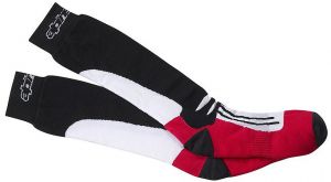 ponožky RACING ROAD COOLMAX®, ALPINESTARS (čierna/biela/červená)