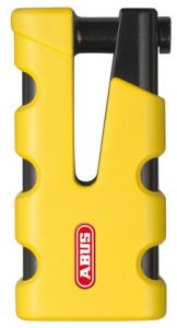 Zámok na kotúčovú brzdu Granit Sledg Grip (hrúbka strmeňa 13 mm), ABUS (žltý)