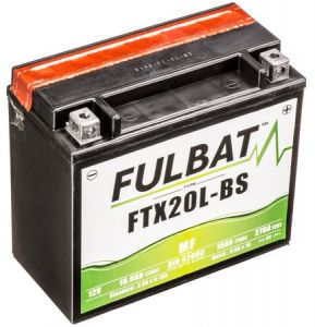 batéria 12V, YTX20L-BS, 18Ah, 270A, bezúdržbová MF AGM 175x87x155, FULBAT 550610