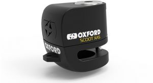 Zámok kotúčovej brzdy Micro XA5, OXFORD (integrovaný alarm, čierny)