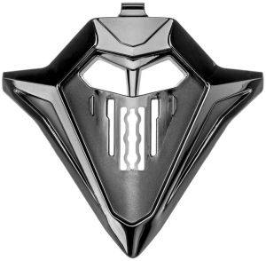 Kryt bradovej ventilácie pre prilby COMMANDER, AIROH (čierna)