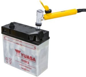 Prípravok pre plnenie batérií kyselinou, BIKESERVICE
