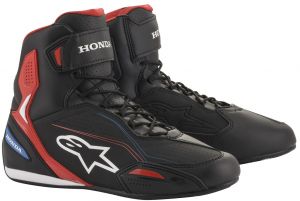 topánky FASTER-3 HONDA kolekcia, ALPINESTARS (čierna/červená/modrá)