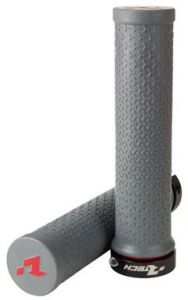 gripy lock-on R20, RTECH (šedé, 1 pár)