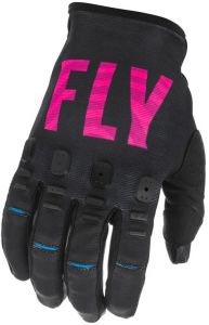 rukavice KINETIC S.E. K221, FLY RACING - USA (čierna/ružová/modrá)