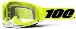 RACECRAFT 2 100% - USA, okuliare žlté - číre plexi