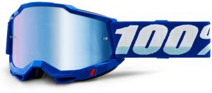 okuliare ACCURI 2 100% - USA, zrkadlové modré plexi (modré)