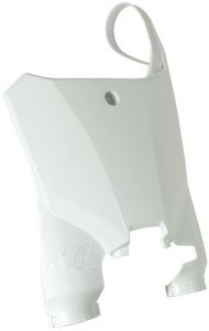 čelné číselná tabuľka Honda, RTECH (biela)