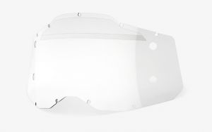 plexi Forecast Racecraft 2/Accuri 2/Strata 2, 100% - USA (číre, Anti-fog)
