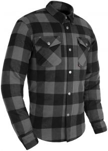 Kevlarová košeľa KICKBACK 2.0, OXFORD (šedá/čierna)
