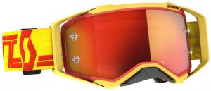 okuliare PROSPECT, SCOTT - USA (žltá/červená/ oranžové chrom plexi)