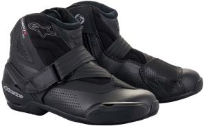 topánky SMX-1 R VENTED V2, ALPINESTARS (čierna, perforovaná obšívka)