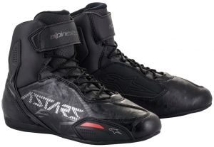 topánky FASTER-3 2021, ALPINESTARS (čierna/strieborná)