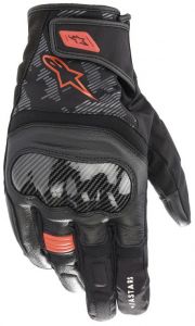 rukavice SMX Z DRYSTAR 2021, ALPINESTARS (čierna/červená fluo)