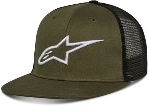 šiltovka CORP TRUCKER HAT, ALPINESTARS (zelená/čierna)