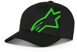 šiltovka CORP SNAP 2 HAT, ALPINESTARS (čierna/zelená)
