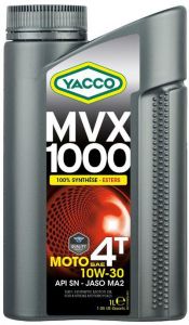Motorový olej YACCO MVX 1000 4T 10W30, YACCO (4 l)
