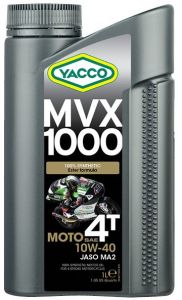 Motorový olej YACCO MVX 1000 4T 10W40, YACCO (1 l)