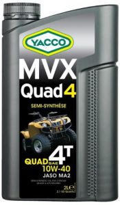Motorový olej YACCO MVX QUAD 4T 10W40, YACCO (2 l)