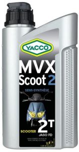 Motorový olej YACCO MVX SCOOT 2, YACCO (1 l)