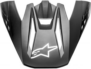 šilt pre prilby S-M5 SOLID 2022, ALPINESTARS (čierna matná)