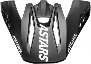 šilt pre prilby S-M5 RAYON 2022, ALPINESTARS (čierna matná/šedá)