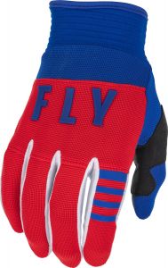 rukavice F-16, FLY RACING - USA detské (červená/biela/modrá)