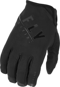 rukavice WINDPROOF, FLY RACING - USA (čierna)