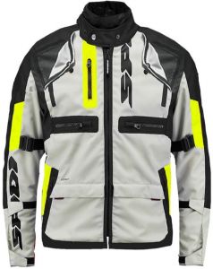 bunda CROSSMASTER 2022, SPIDI (čierna / šedá / žltá fluo)