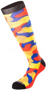 ponožky CAMO 2022, UNDERSHIELD (žltá / červená / modrá)