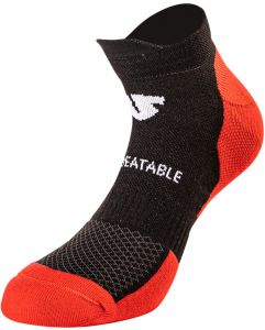 ponožky COMFY SHORT 2022, UNDERSHIELD (červená / čierna)