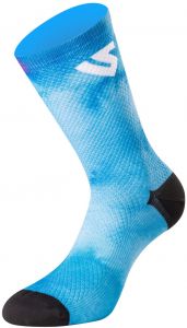ponožky TYE DYE 2022, UNDERSHIELD (modrá)