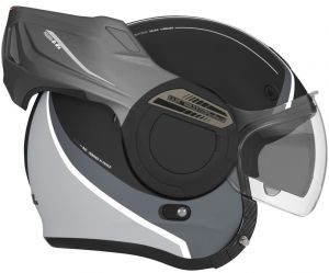 prilba STRATOS FIGHTER, NOX PREMIUM (čierna matná, titanová)