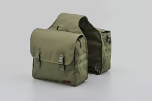 Bočné tašky, objem 2x15L, HENLYBEGINS (zelená farba)
