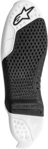 podrážky pre topánky TECH 10 model 2021 a ďalej, ALPINESTARS (čierna/biela, pár)