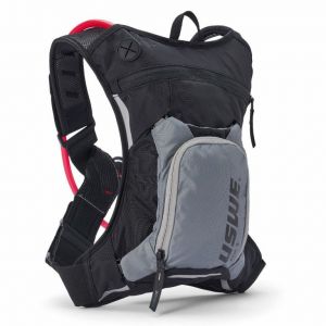 batoh ENDURO RAW 3, USWE-ŠVÉDSKO (carbon čierna, objem 3L, hydrobag 2L) - ruksak