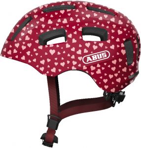 cyklo prilba YOUN-I 2.0 cherry heart, ABUS, detská (červená)