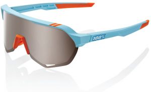 slnečné okuliare S2 Soft Tact Two Tone, 100% - USA (HIPER strieborné sklá)