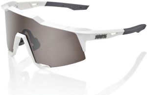 slnečné okuliare SPEEDCRAFT Matte White, 100% - USA (strieborné sklo)