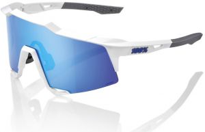 slnečné okuliare SPEEDCRAFT Matte White, 100% - USA (modré sklo)