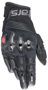 rukavice na motocykel HALO, ALPINESTARS (čierna)